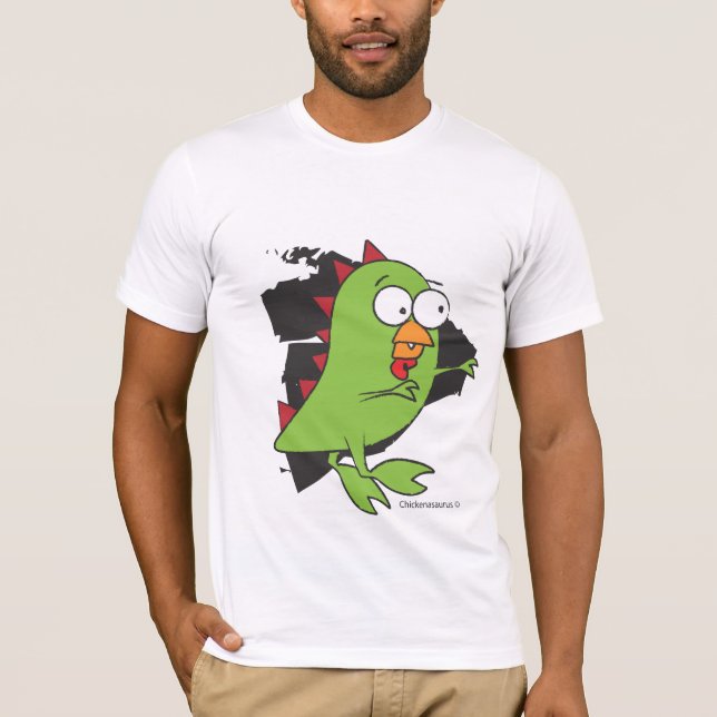 T-shirts Chickensaurus (Frente)