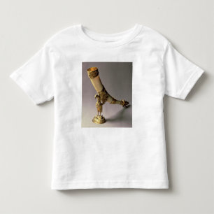 T-shirts Chifre de bebendo da presa do marfim com montagens