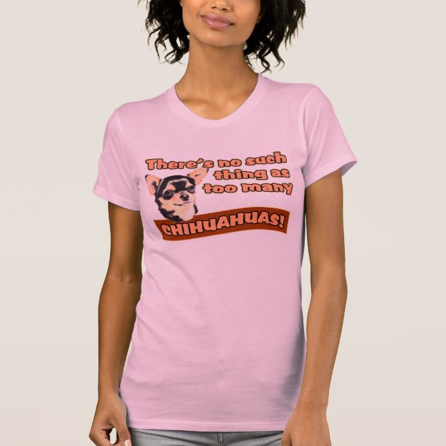 T-SHIRTS CHIHUAHUAS (Frente)