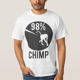 T-shirts chimpanzé de 98%