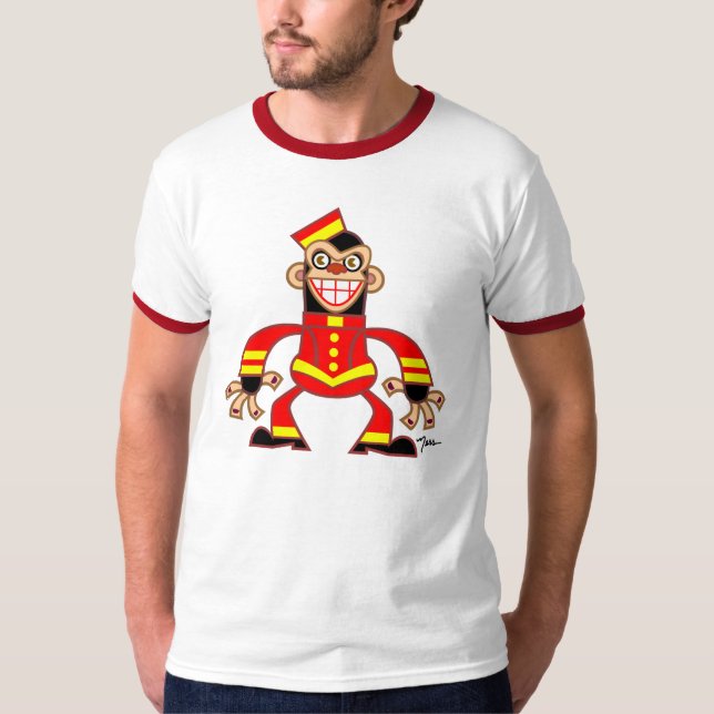 T-SHIRTS CHIMPANZÉ DO MANDARETE (Frente)