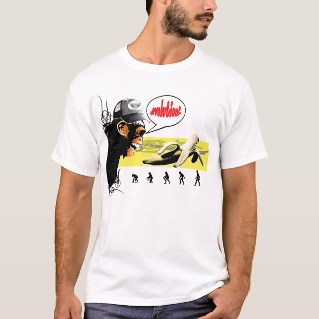 T-shirts Chimpanzé (MyPrymate) (Frente)