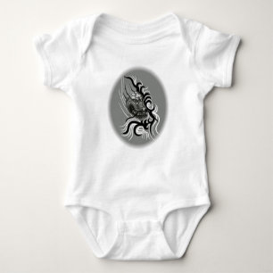 T-shirts China-Drache em Estilo de Tatuagem