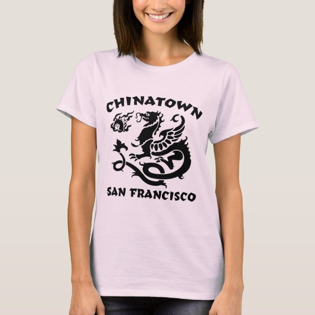 T-shirts Chinatown San Francisco (Frente)