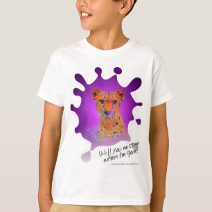 T-shirts Chita Z da mancha da tinta