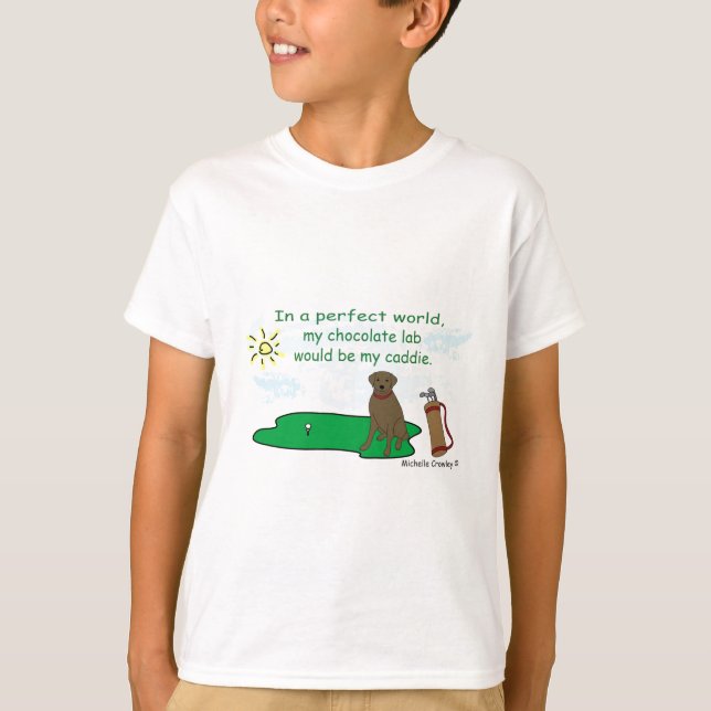 T-shirts ChocoLab (Frente)