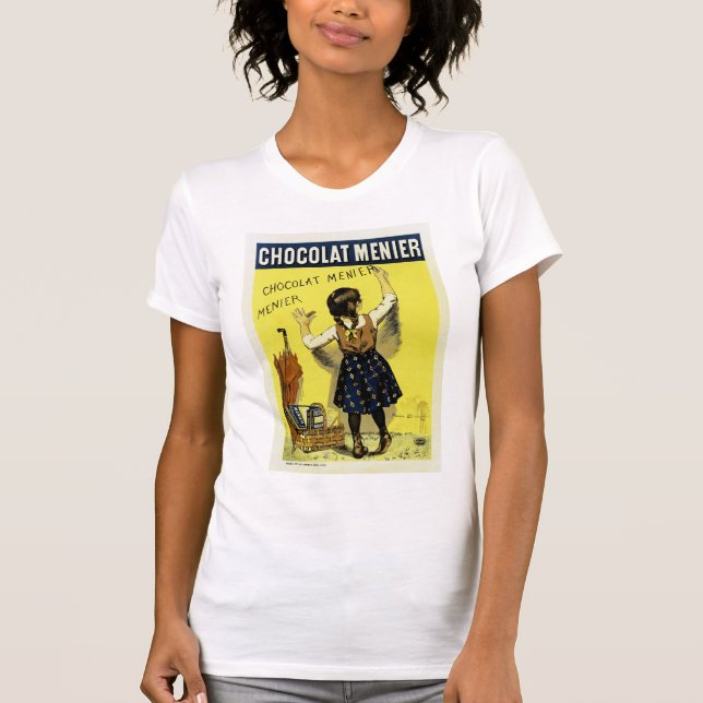 T-shirts Chocolat Menier (Frente)
