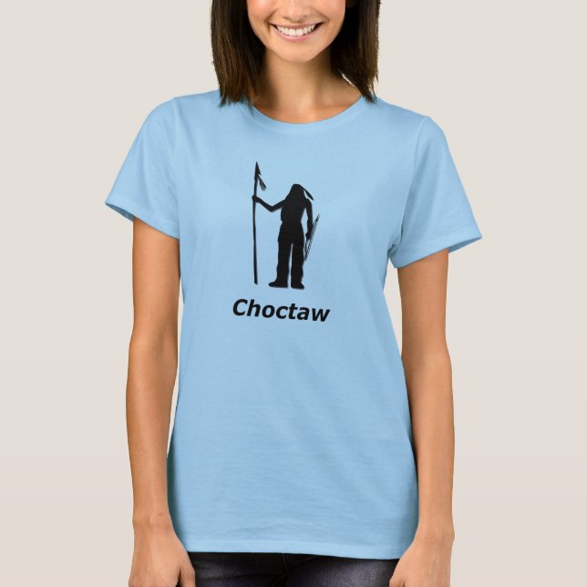 T-shirts Choctaw indiano (Frente)