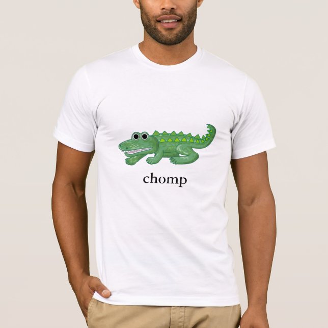 T-shirts chomp o jacaré (Frente)