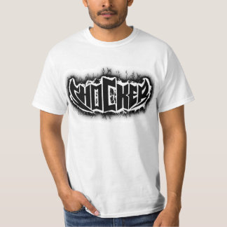 T-shirts Choque preto e branco