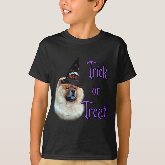 T-shirts Chow Chow Trick (Frente)
