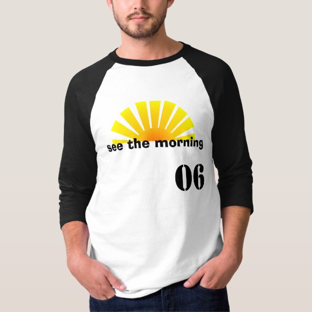 T-shirts Chris Tomlin - veja a manhã (Frente)