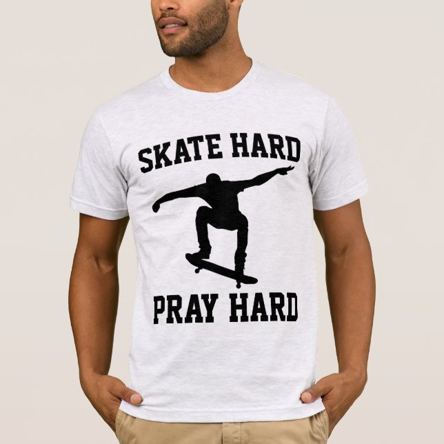 T-Shirts Christian SKATEBOARDING (Frente)
