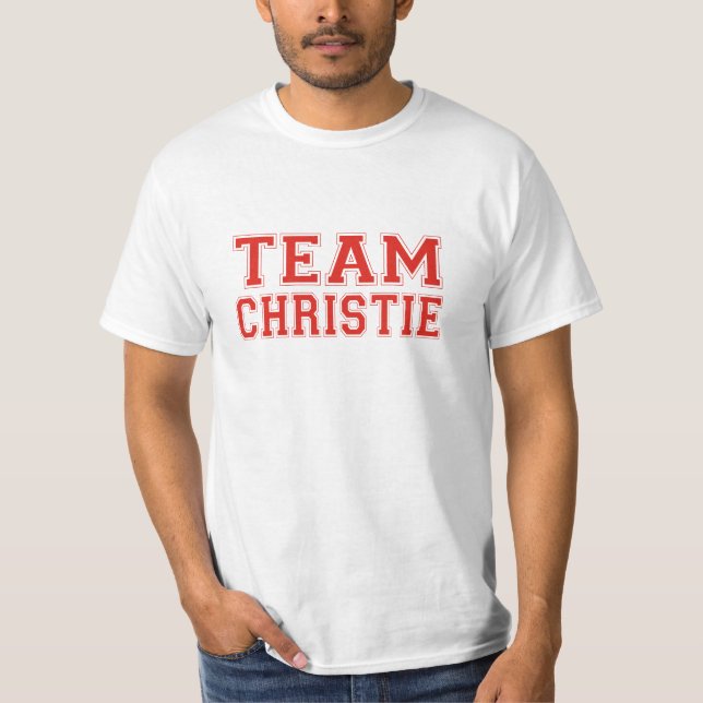 T-SHIRTS CHRISTIE DA EQUIPE (Frente)