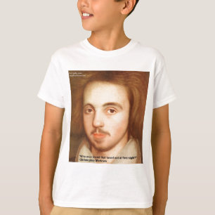 T-shirts Christopher Marlowe "Site de 1rua" Ofertas de Cita