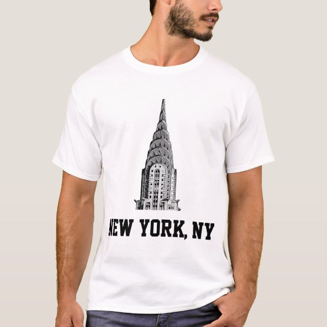 T-shirts Chrysler Building Dome (Frente)
