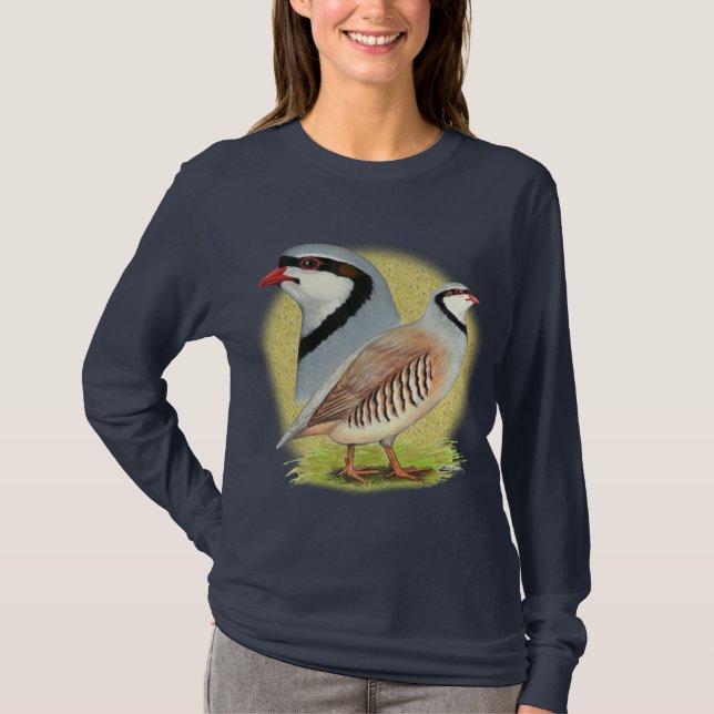 T-shirts Chukar Partridge Combo (Frente)