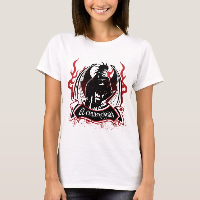 T-shirts Chupacabra do EL - o otário da cabra (Frente)