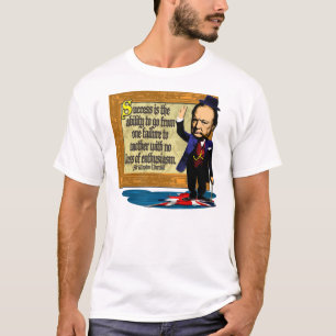 T-shirts Churchill no sucesso