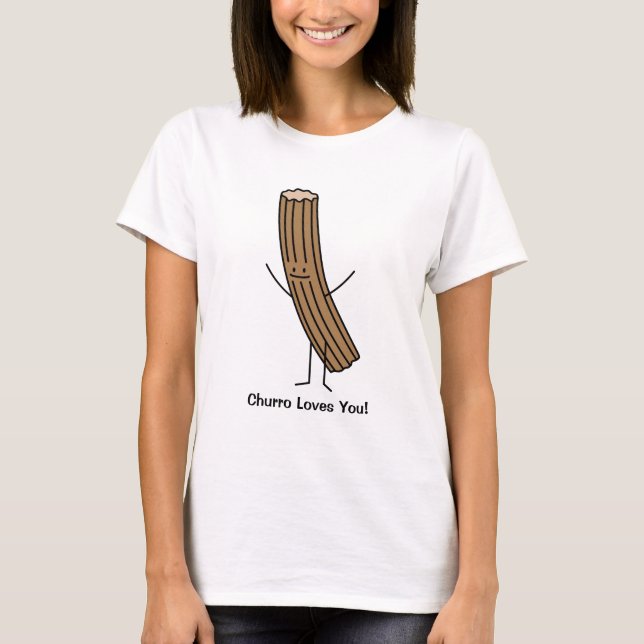 T-shirts Churro ama-o! (Frente)