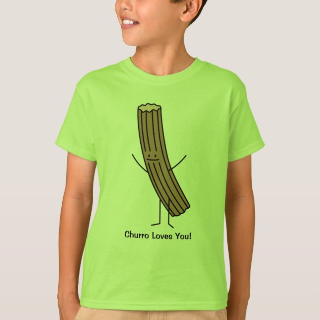 T-shirts Churro Te Ama! (Frente)