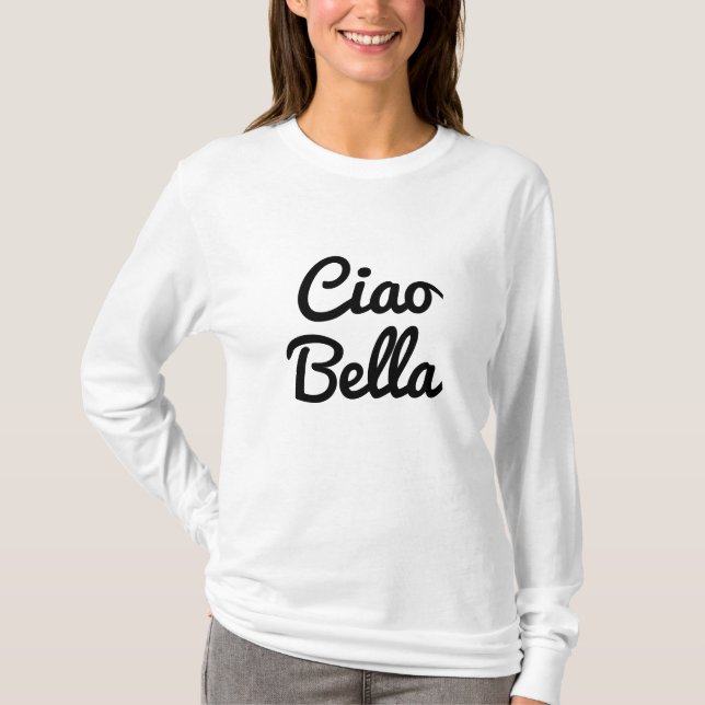 T-shirts Ciao Bella shirt (Frente)