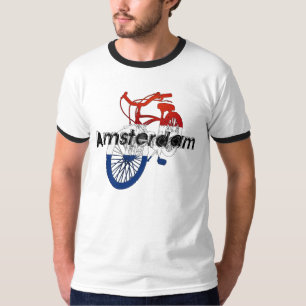T-shirts Ciclismo holandês de Amsterdão Holland