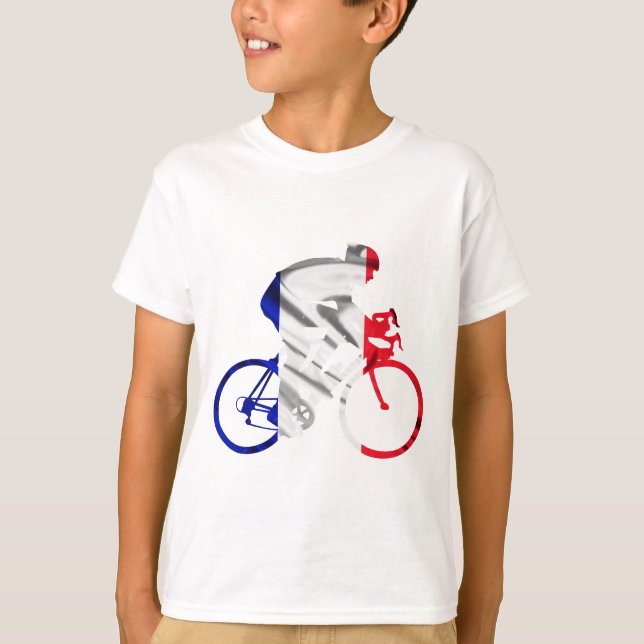 T-shirts Ciclista Tour de frança (Frente)