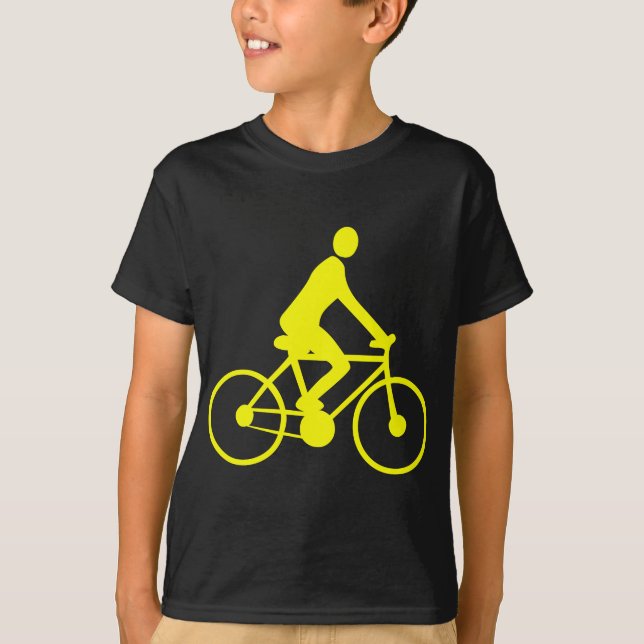 T-shirts Ciclo - Amarelo (Frente)