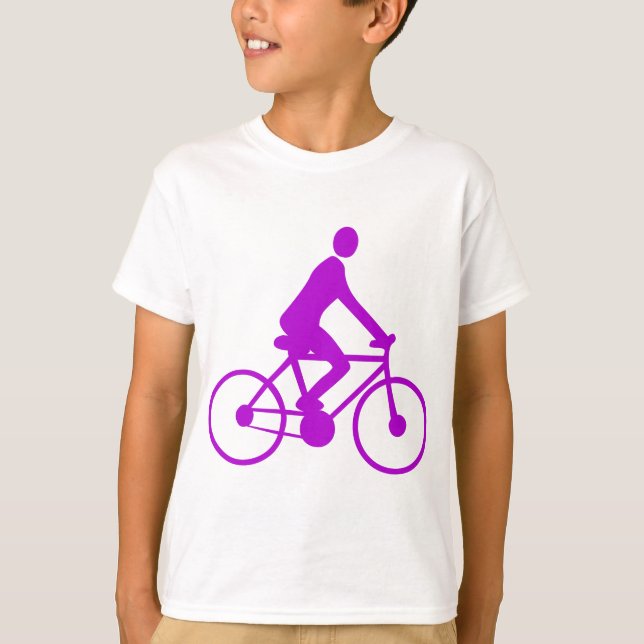 T-shirts Ciclo - Roxo (Frente)