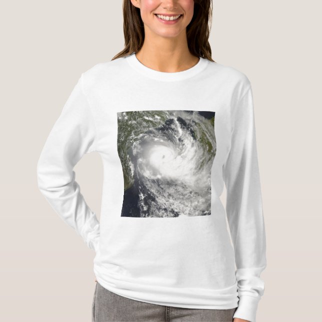 T-shirts Ciclone Tropical Jokwe no Canal de Moçambique (Frente)