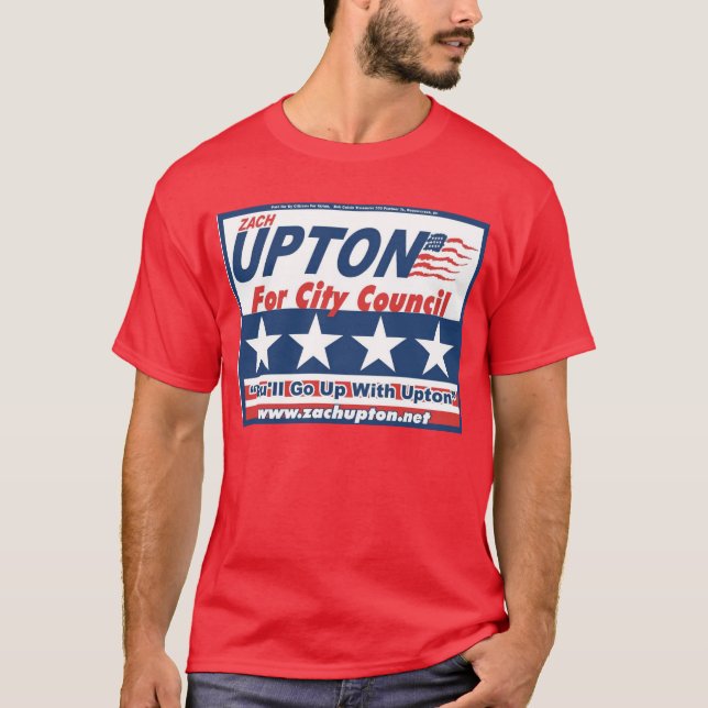 T-shirts Cidadãos para Upton (Frente)