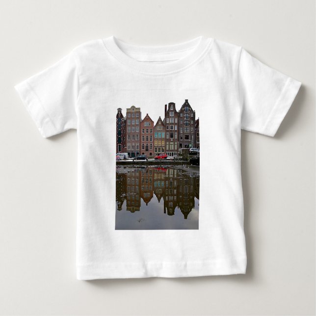 T-shirts Cidade de Amsterdão (Frente)