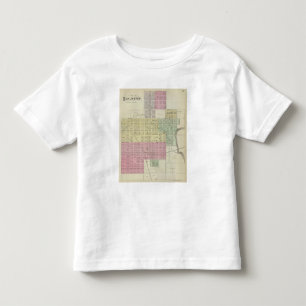 T-shirts Cidade de Burlington, o Condado de Coffee, Kansas