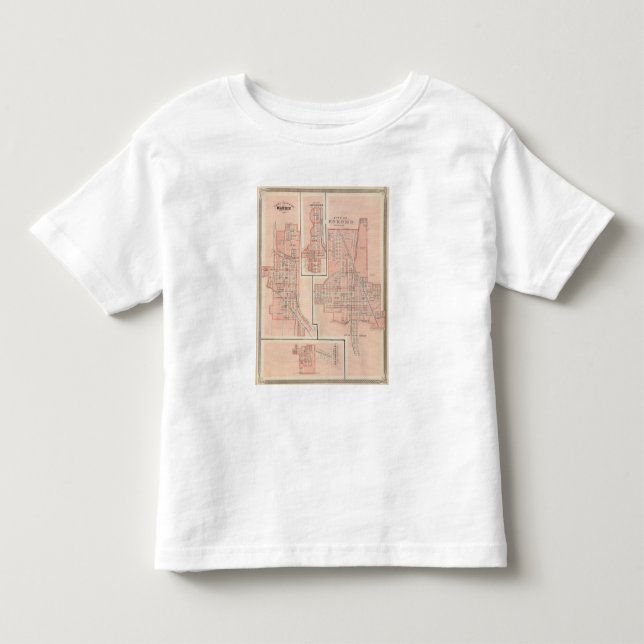 T-shirts Cidade de Kokomo, Howard Co com Marion (Frente)