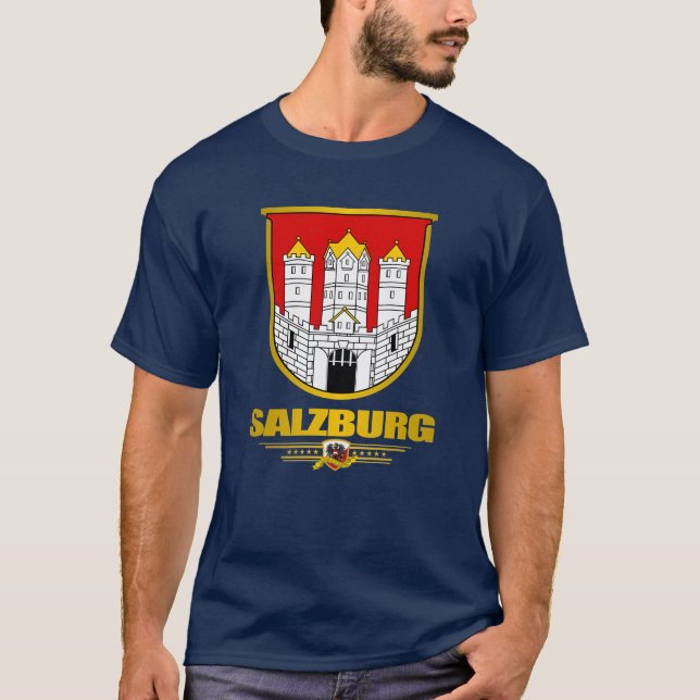T-shirts Cidade de Salzburgo (Frente)