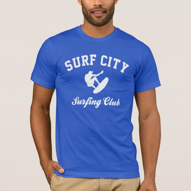 T-shirts Cidade de Surf (Frente)