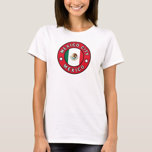 T-shirts Cidade do México México (Frente)