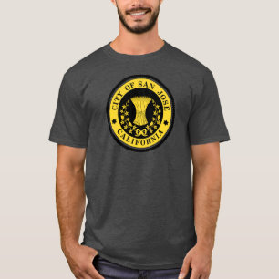 T-shirts Cidade do selo de San Jose