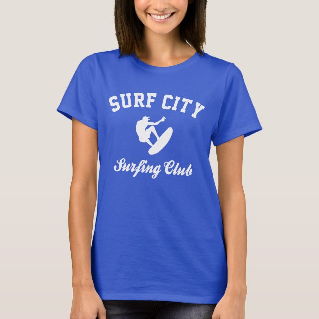 T-shirts Cidade do surf (Frente)