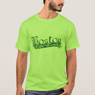 T-shirts Cidade do título de Boston afligida