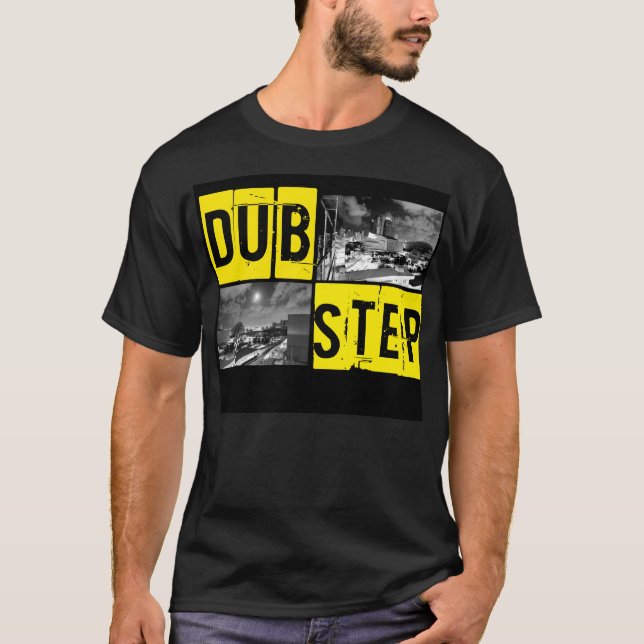 T-shirts Cidade Dubstep (Frente)