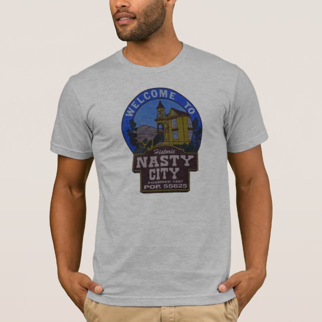 T-shirts cidade nacional Califórnia (Frente)