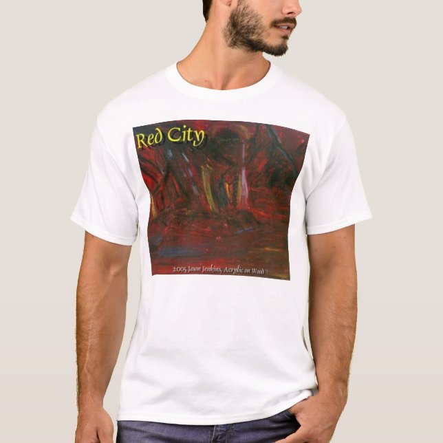 T-SHIRTS CIDADE VERMELHA (Frente)