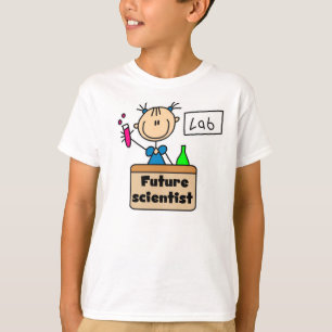 T-shirts Cientista futuro