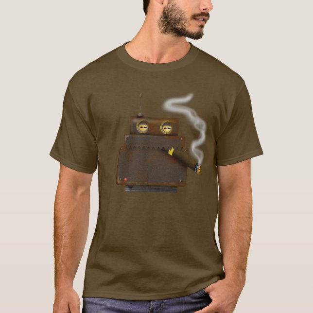 T-shirts Cigarbot (Frente)