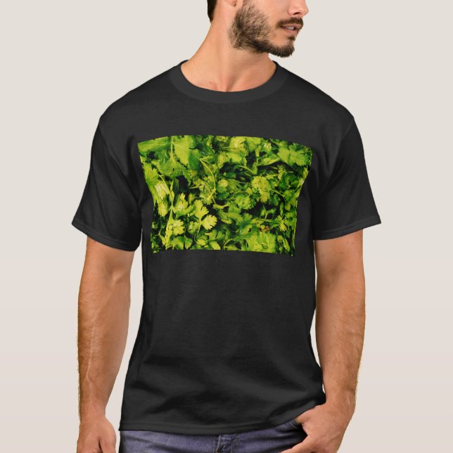 T-shirts Cilantro / Folhas Coriander (Frente)