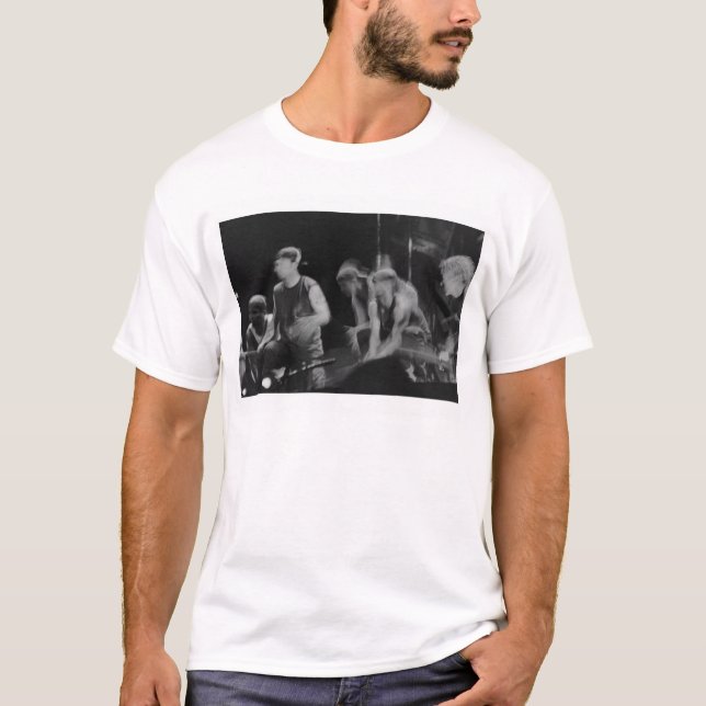 T-shirts cilindros na noite (Frente)