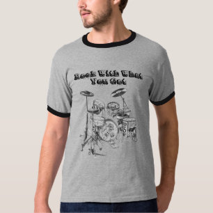 T-shirts Cilindros, rocha com o que você obteve