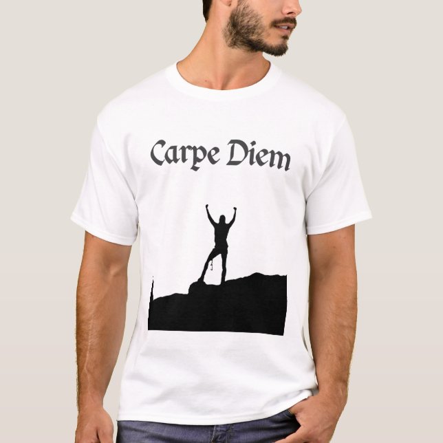 T-shirts Cimeira de Carpe Diem (Frente)